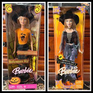 Barbie Halloween Hip and Halloween Star Dolls J0586 and G5320 Witch 2006 2005
